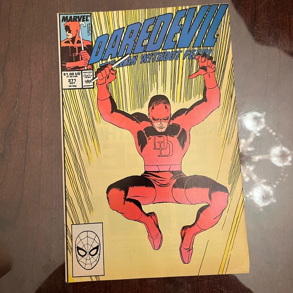 DAREDEVIL #271 FIRST PRINT MARVEL COMICS (1989)